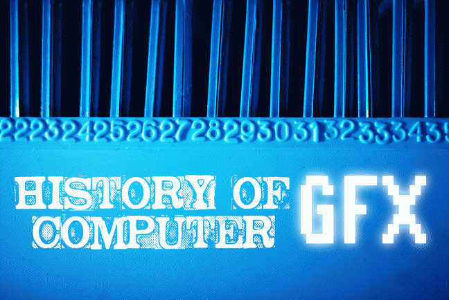 COMPLETE HISTORY OF COMPUTER GRAPHICS SERIES BY RETROAHOY