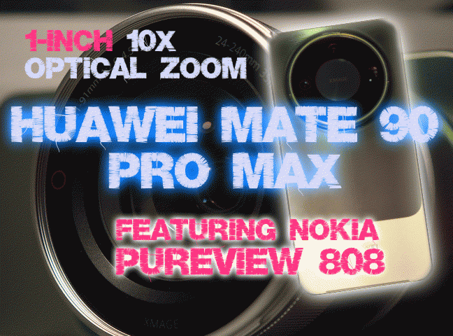 The Most Technically Advanced Cameraphone To Date ▀ Huawei Mate 90 Pro Max Collectors Edition Featuring 10X 1-Inch Periscope Module