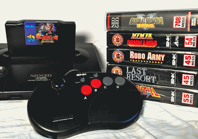 LARGEST NEO GEO GAMES IN TERMS OF CARTRIDGE SIZE