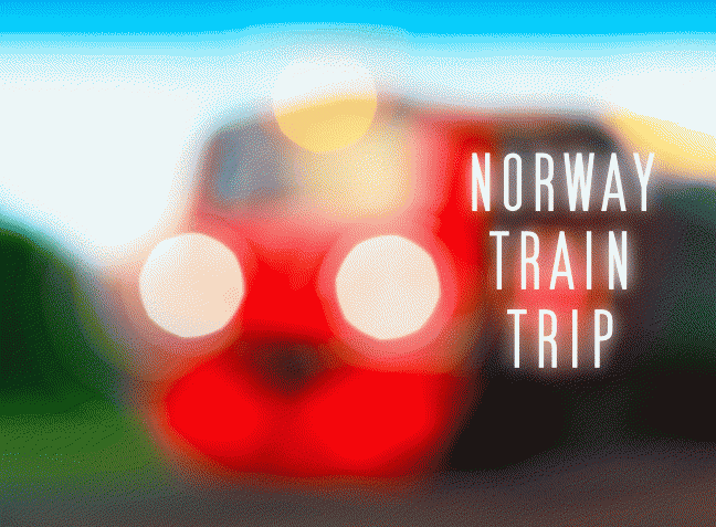 TEN HOUR NORWAY TRAIN JOURNEY