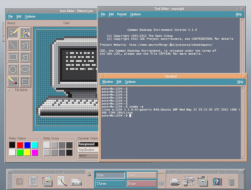 nsCDE ▀ NOT SO COMMON DESKTOP FROM UNIX LIKE OPERATING SYSTEMS