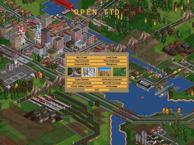OPENTTD ▀ ANOTHER REVISIT TO LIVING MICROPROSE CLASSICS