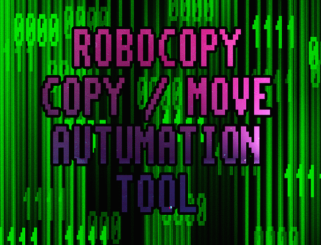 ROBOCOPY FOR MOVING MEDIA FILES FROM CAMERA, WHICH WERE TAKEN COUPLE OF DAYS AGO