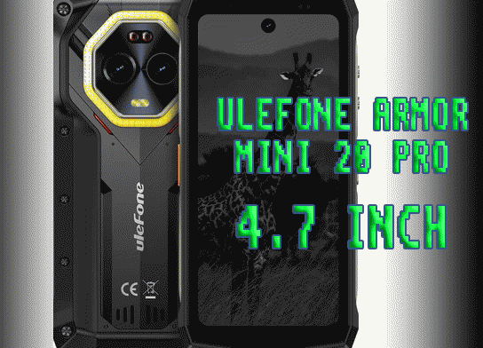 Fair Review Ulefone Armor Mini 20 Pro 4.7" Inch Rugged Smartphone