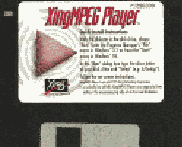 Nostalgic Blast From The Past ▀ Xing MPEG Player Test Video from Early 90s